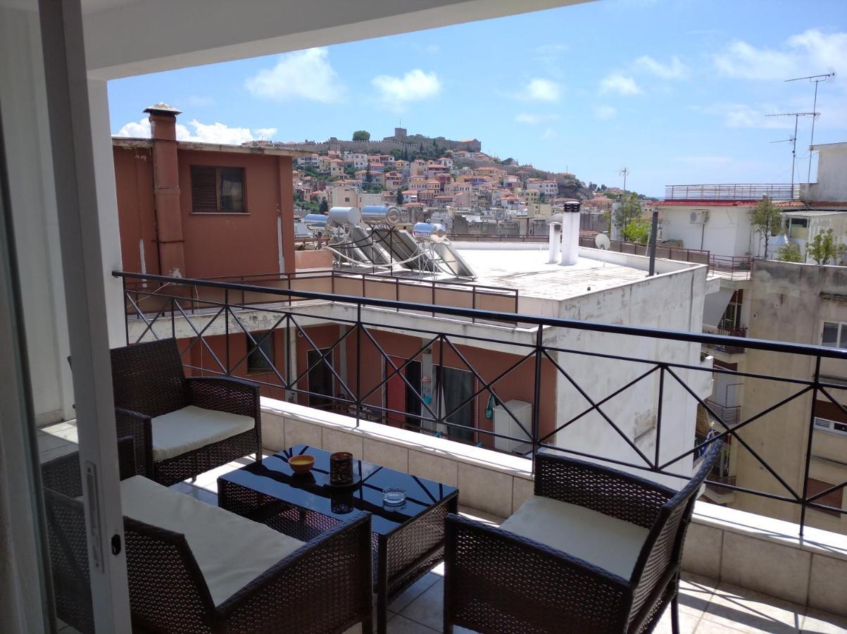 Precious Diamond With View - Parking Place And Superfast Wifi Kavala Bagian luar foto